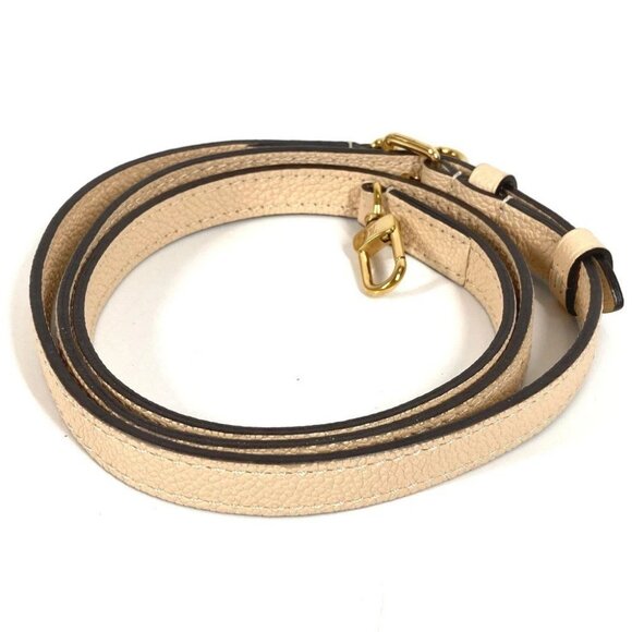LOUIS VUITTON accessories Shoulder strap Leather Beige - Picture 9 of 10